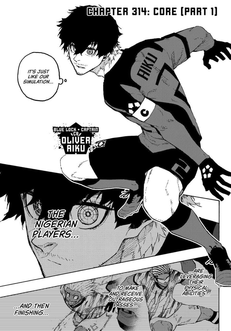 Blue Lock, Chapter 314 image 01